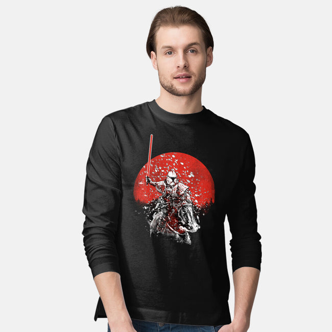 Samurai Trooper-mens long sleeved tee-kharmazero