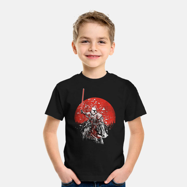 Samurai Trooper-youth basic tee-kharmazero