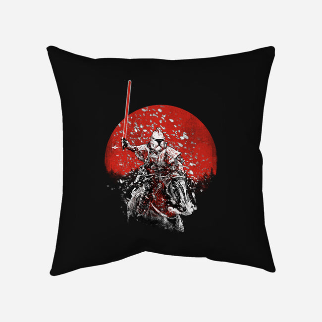 Samurai Trooper-none removable cover throw pillow-kharmazero