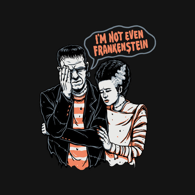 I'm Not Even Frankenstein-womens off shoulder tee-momma_gorilla