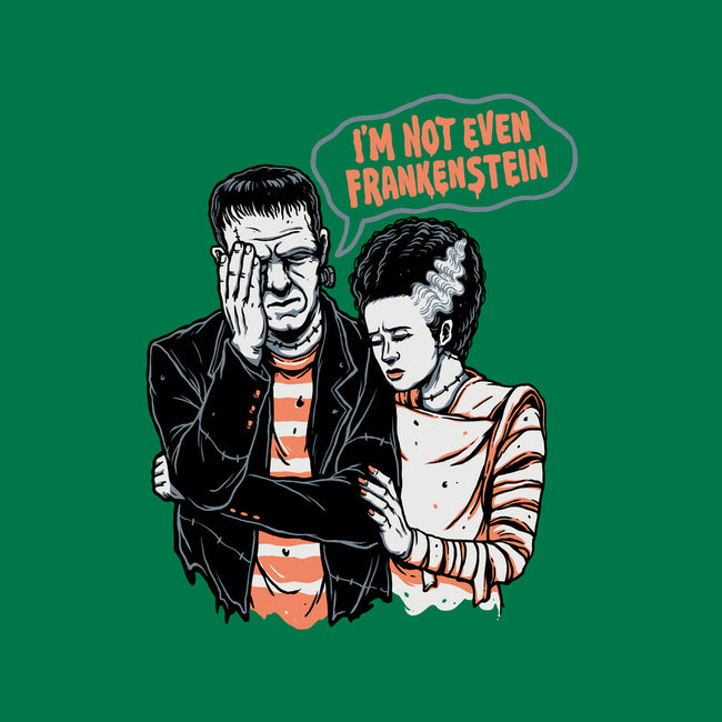 I'm Not Even Frankenstein-none removable cover w insert throw pillow-momma_gorilla