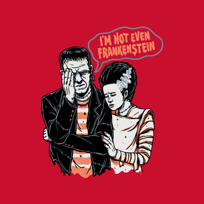 I'm Not Even Frankenstein-womens off shoulder tee-momma_gorilla