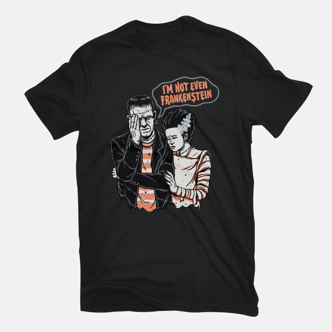 I'm Not Even Frankenstein-mens basic tee-momma_gorilla