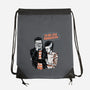 I'm Not Even Frankenstein-none drawstring bag-momma_gorilla