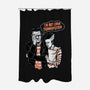 I'm Not Even Frankenstein-none polyester shower curtain-momma_gorilla