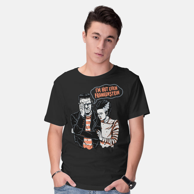 I'm Not Even Frankenstein-mens basic tee-momma_gorilla