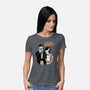 I'm Not Even Frankenstein-womens basic tee-momma_gorilla
