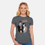 I'm Not Even Frankenstein-womens fitted tee-momma_gorilla