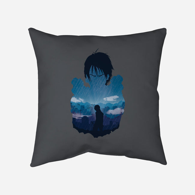 Earth Warrior-none removable cover w insert throw pillow-Jackson Lester