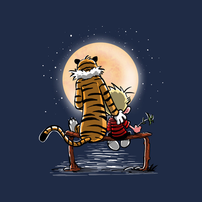 More Friends Gazing At The Moon-unisex crew neck sweatshirt-zascanauta