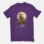 More Friends Gazing At The Moon-womens fitted tee-zascanauta