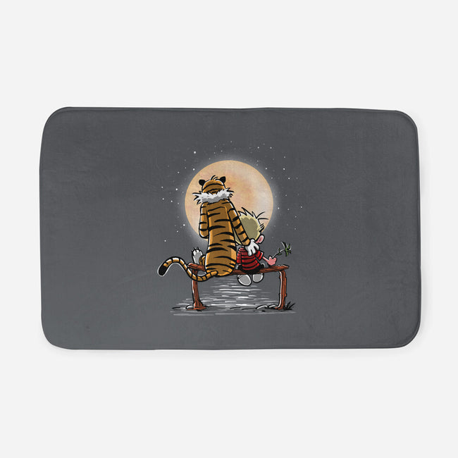 More Friends Gazing At The Moon-none memory foam bath mat-zascanauta