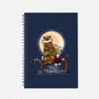 More Friends Gazing At The Moon-none dot grid notebook-zascanauta