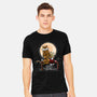 More Friends Gazing At The Moon-mens heavyweight tee-zascanauta