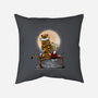 More Friends Gazing At The Moon-none removable cover w insert throw pillow-zascanauta