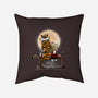 More Friends Gazing At The Moon-none removable cover w insert throw pillow-zascanauta