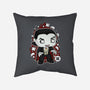 Dracula Cartoon-none removable cover throw pillow-ElMattew