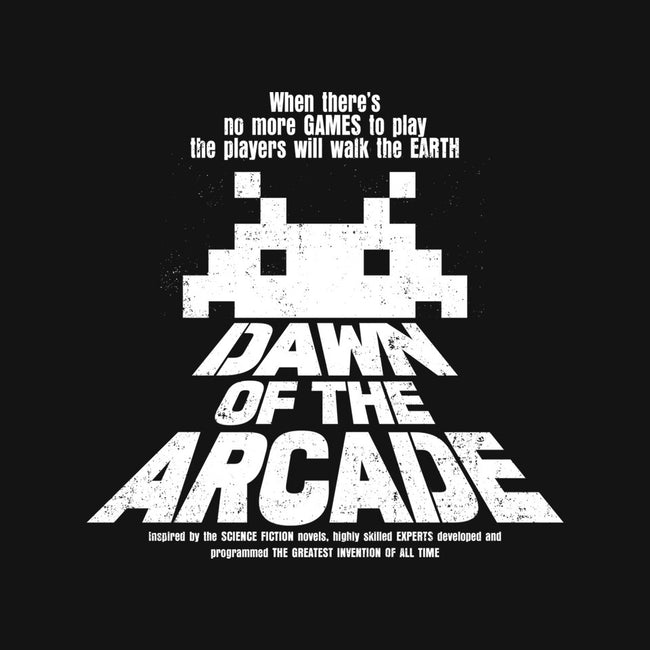 Dawn Of The Arcade-none glossy sticker-retrodivision