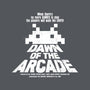 Dawn Of The Arcade-womens fitted tee-retrodivision