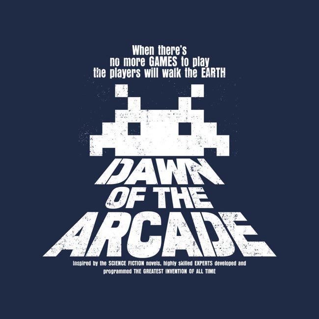 Dawn Of The Arcade-unisex kitchen apron-retrodivision