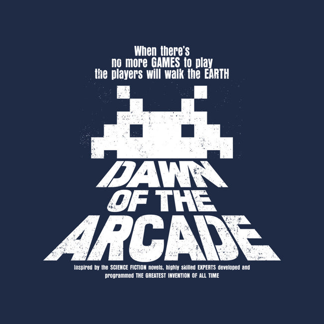 Dawn Of The Arcade-mens basic tee-retrodivision