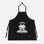 Dawn Of The Arcade-unisex kitchen apron-retrodivision