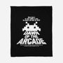 Dawn Of The Arcade-none fleece blanket-retrodivision