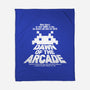 Dawn Of The Arcade-none fleece blanket-retrodivision