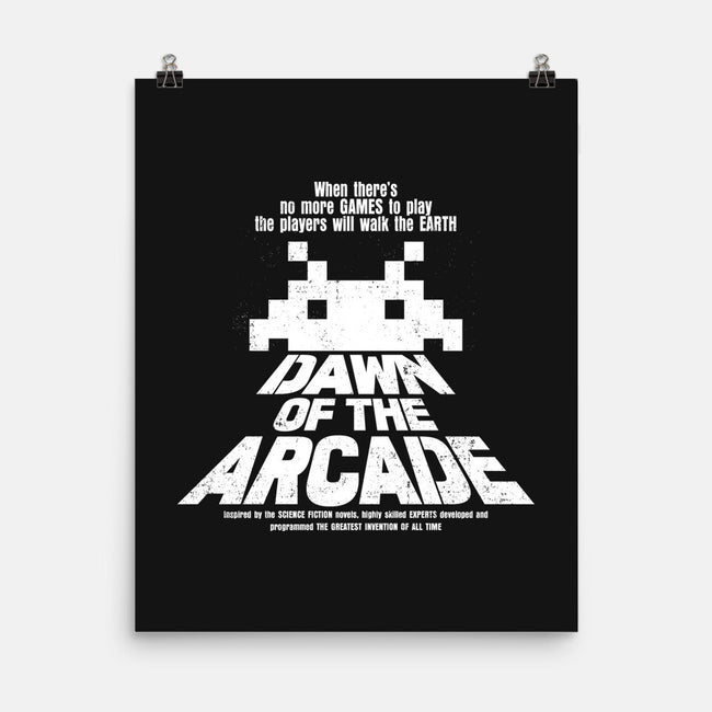 Dawn Of The Arcade-none matte poster-retrodivision