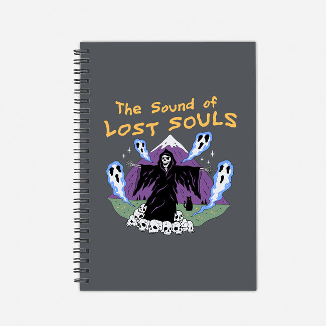 The Sound Of Lost Souls-none dot grid notebook-vp021