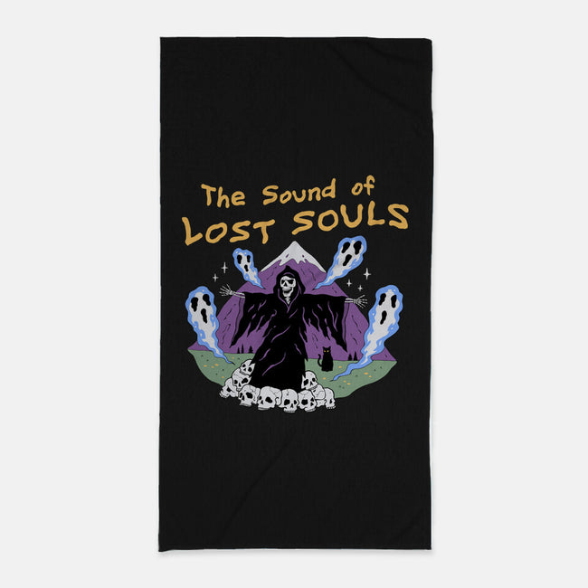 The Sound Of Lost Souls-none beach towel-vp021