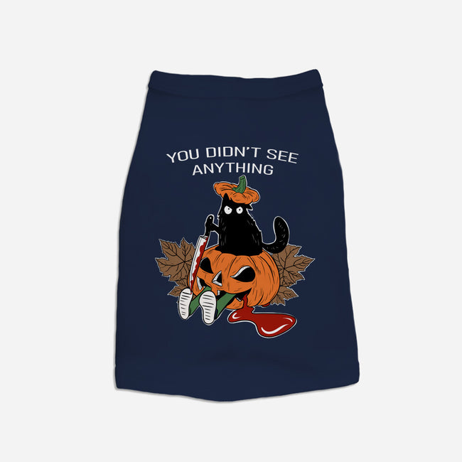 The Halloween Killer-dog basic pet tank-fanfabio