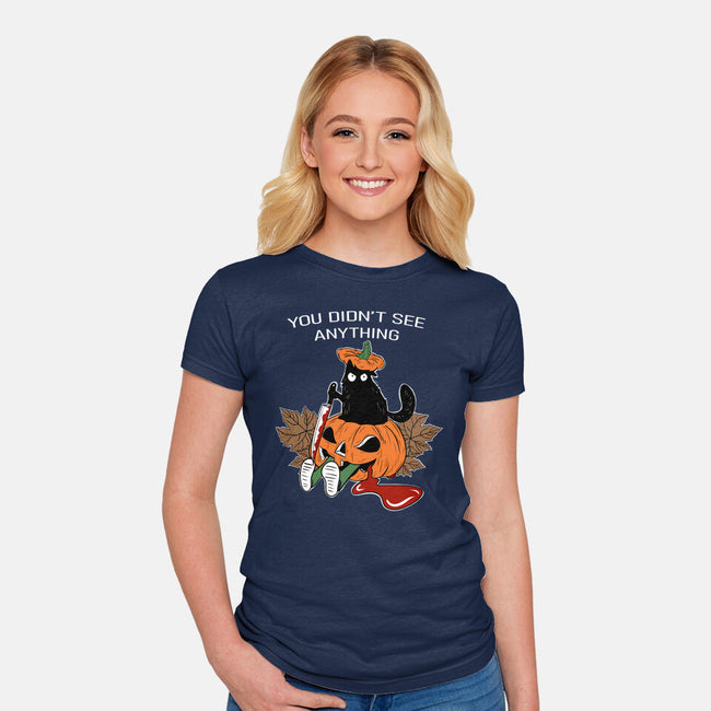 The Halloween Killer-womens fitted tee-fanfabio