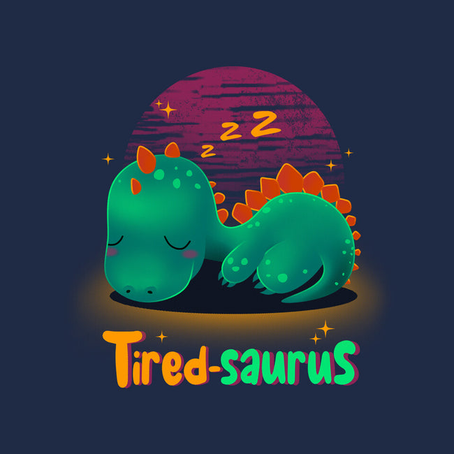 Tired-saurus-unisex basic tee-erion_designs