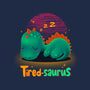 Tired-saurus-none beach towel-erion_designs