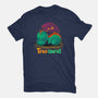 Tired-saurus-womens basic tee-erion_designs
