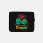 Tired-saurus-none zippered laptop sleeve-erion_designs