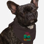 Tired-saurus-dog bandana pet collar-erion_designs