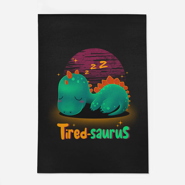 Tired-saurus-none indoor rug-erion_designs