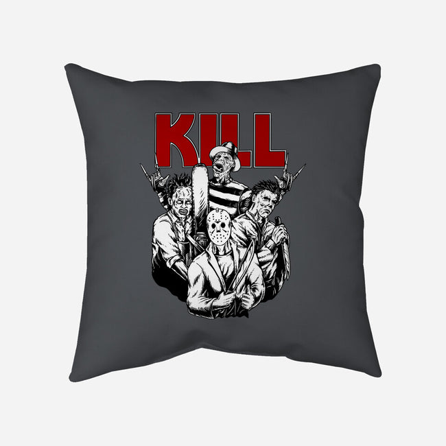 Killers-none removable cover throw pillow-sober artwerk