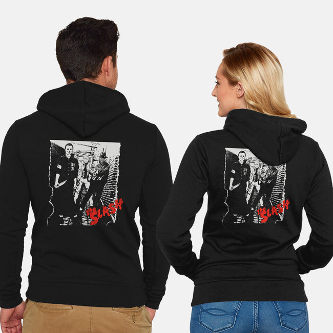 The Slash-unisex zip-up sweatshirt-Getsousa!