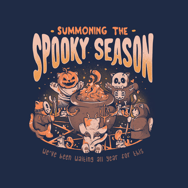 Summoning The Spooky Season-unisex kitchen apron-eduely