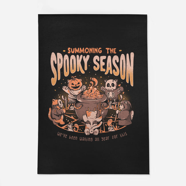 Summoning The Spooky Season-none indoor rug-eduely