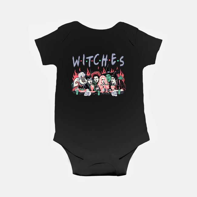 Witches Party-baby basic onesie-momma_gorilla