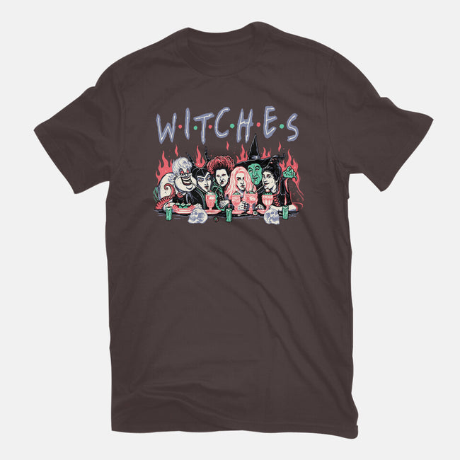 Witches Party-womens basic tee-momma_gorilla