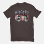 Witches Party-womens basic tee-momma_gorilla