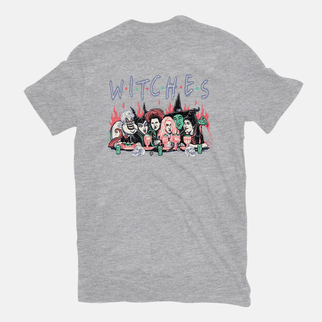 Witches Party-womens fitted tee-momma_gorilla