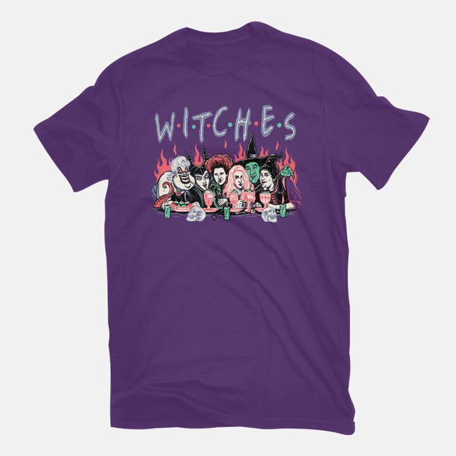 Witches Party-womens basic tee-momma_gorilla