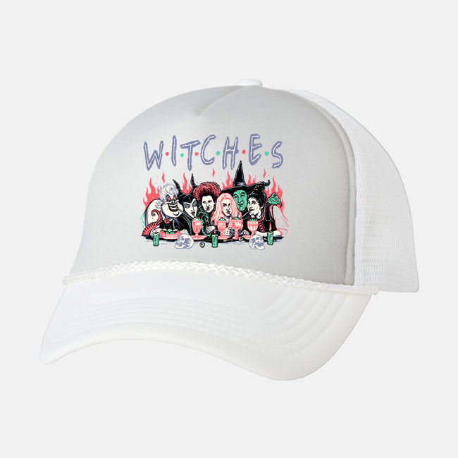 Witches Party-unisex trucker hat-momma_gorilla