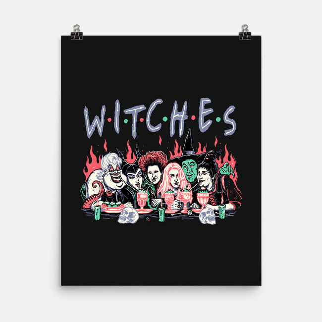 Witches Party-none matte poster-momma_gorilla